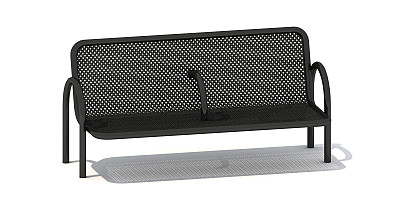 Banco con respaldar PLAY-YL-XX011-01